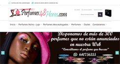 Desktop Screenshot of perfumes48horas.com